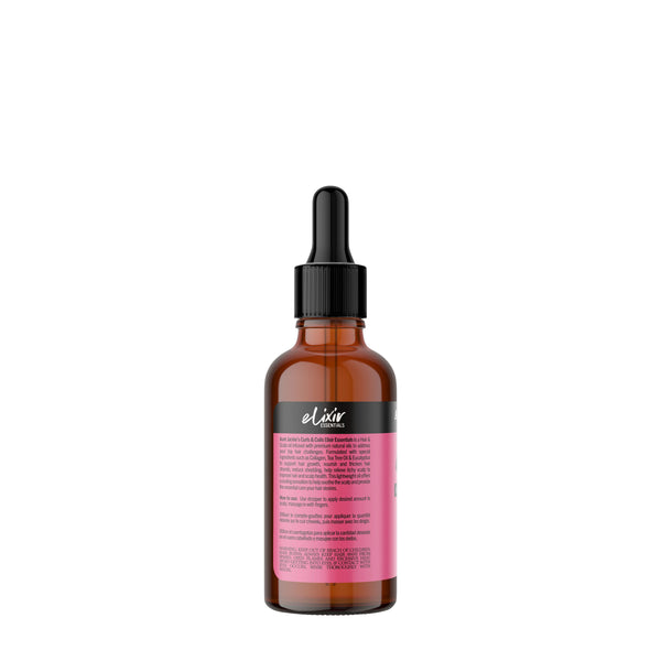 Collagen, Tea Tree Oil & Eucalyptus Curls & Coils Hair and Scalp Oil