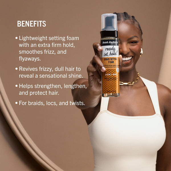 Curly Braid Setting Foam with Extra Firm
